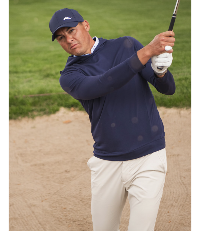 Bergen Soft Hood Midlayer - Atlanta Blue