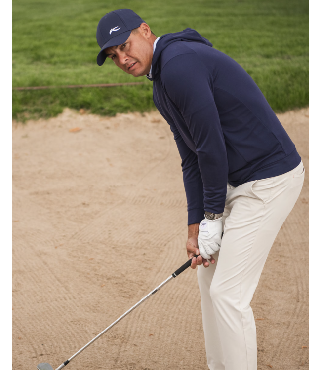 Bergen Soft Hood Midlayer - Atlanta Blue