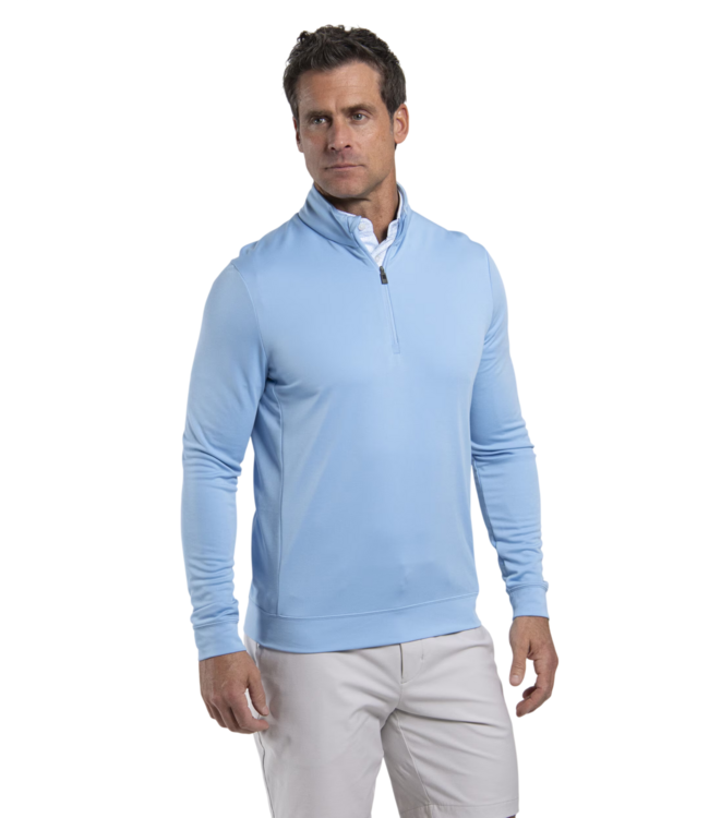Bergen Soft Half-Zip - Vapor Blue