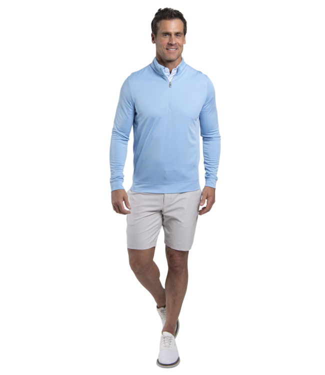 Bergen Soft Half-Zip - Vapor Blue