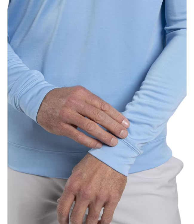 Bergen Soft Half-Zip - Vapor Blue