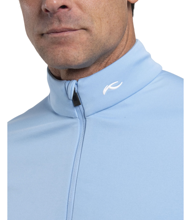 Bergen Soft Half-Zip - Vapor Blue