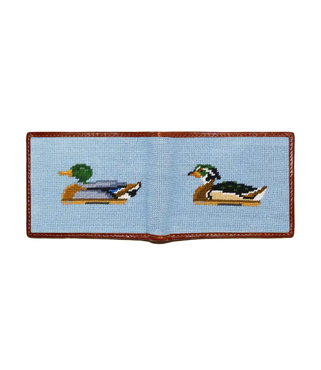 Duck Decoys Wallet - Antique Blue