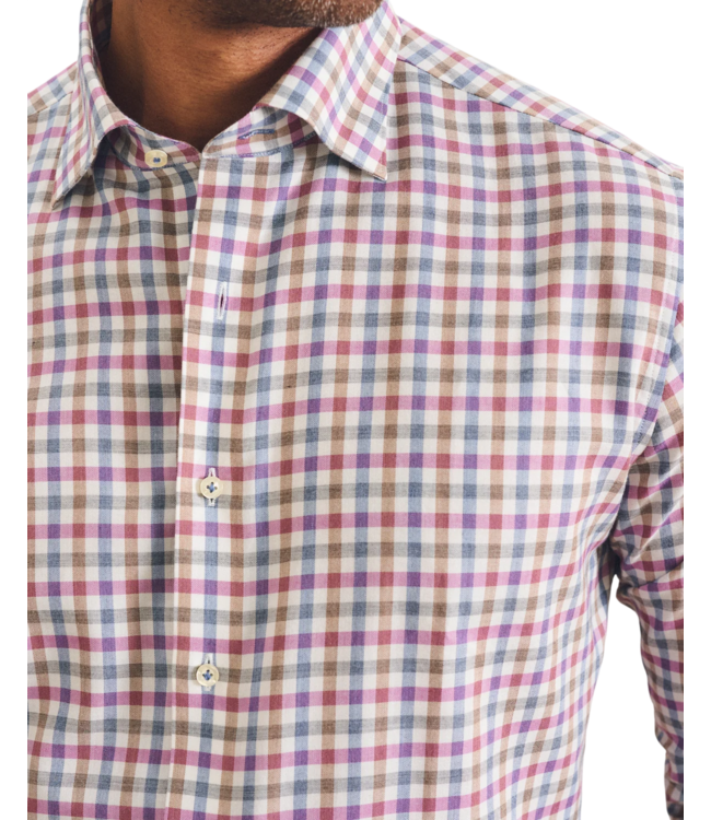 Top Shelf Merced Cotton Button Down Shirt - Ripple