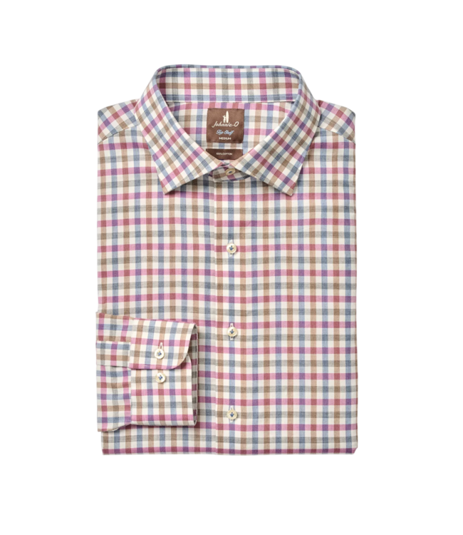 Top Shelf Merced Cotton Button Down Shirt - Ripple