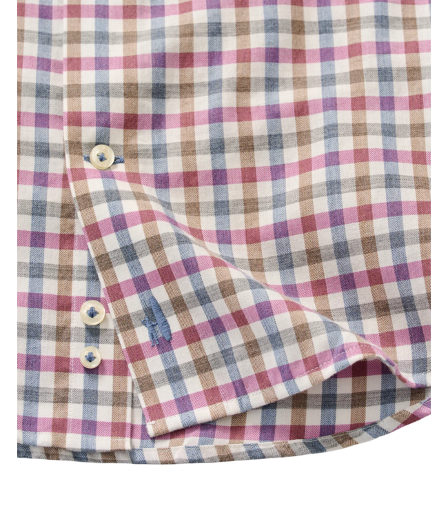 Top Shelf Merced Cotton Button Down Shirt - Ripple