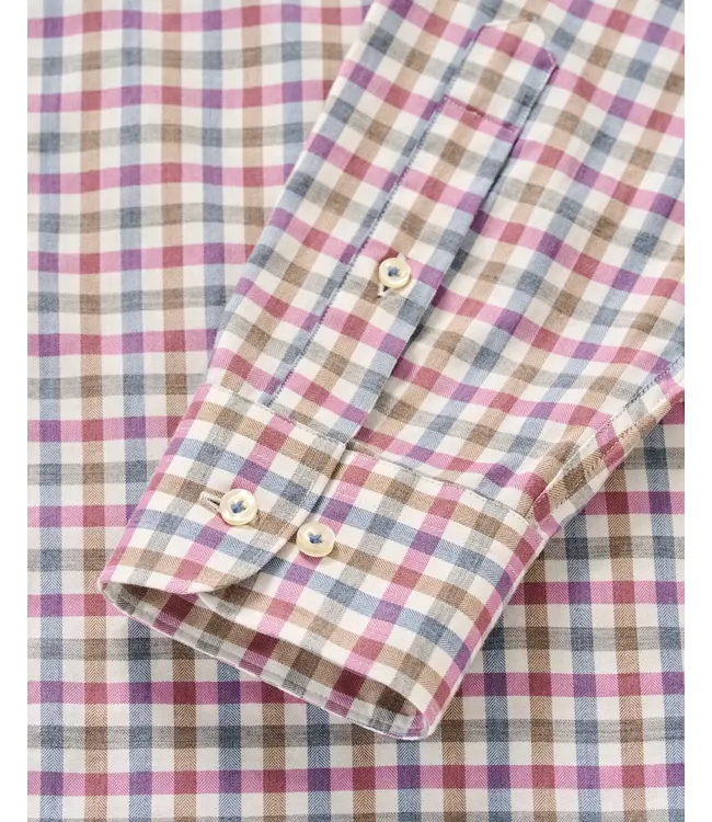 Top Shelf Merced Cotton Button Down Shirt - Ripple