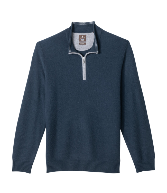 Cashmere Quarter-Zip - Navy