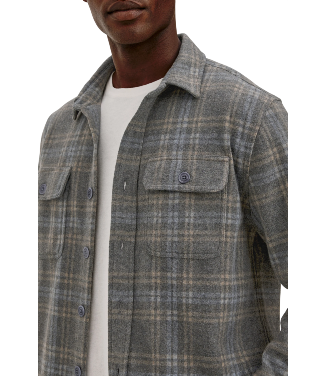 Alder Overshirt - Coastal Iron Heather