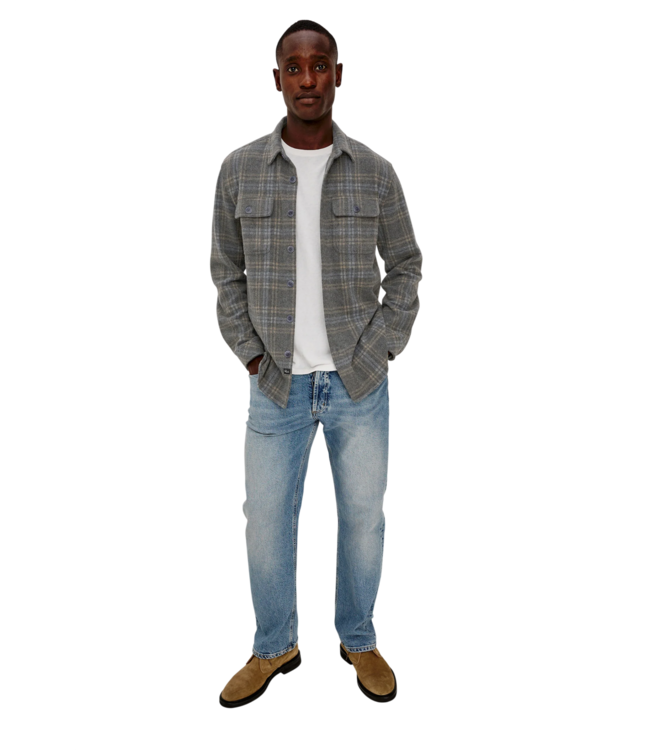 Alder Overshirt - Coastal Iron Heather
