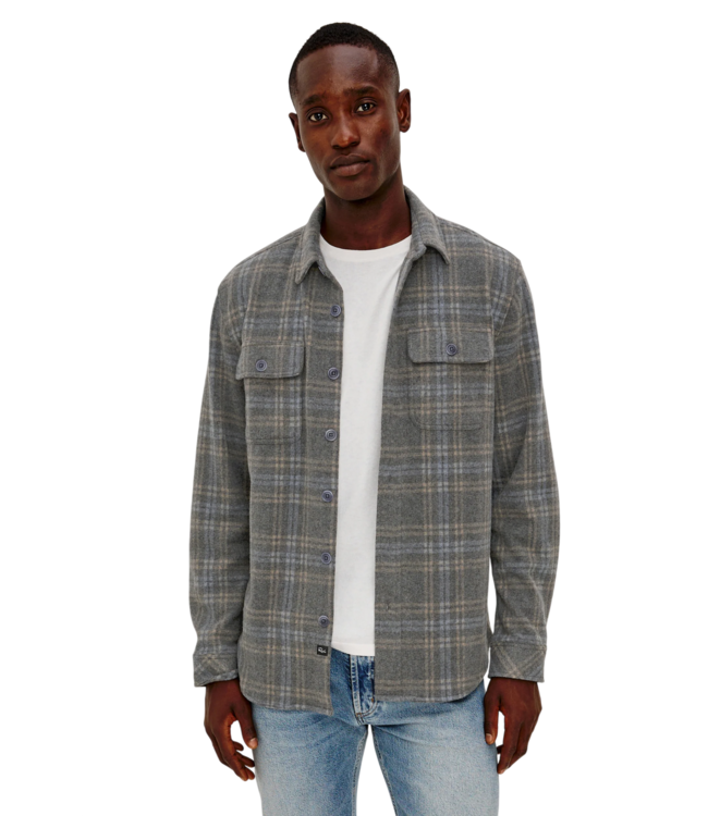 Alder Overshirt - Coastal Iron Heather
