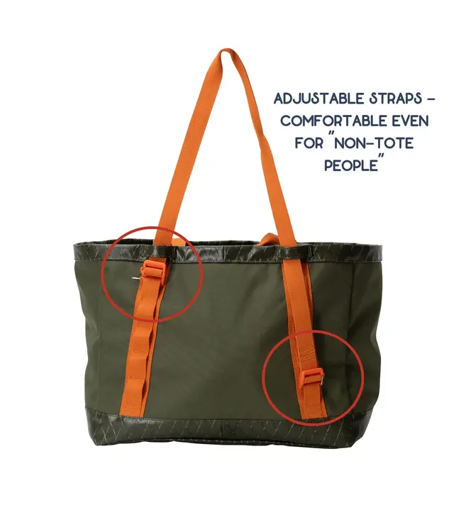 The Low Tide Tote - Hunter, Patriot