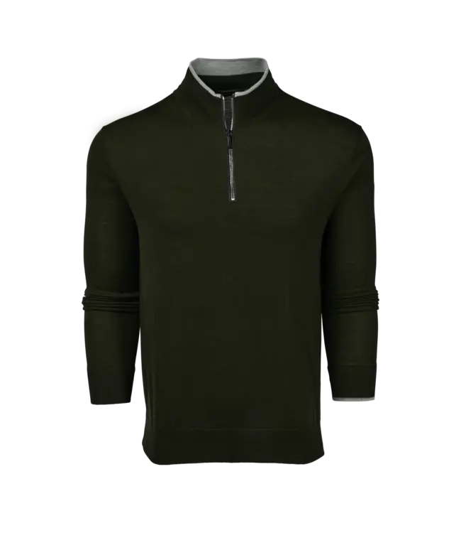 Greyson Saratoga Quarter Zip Sweater