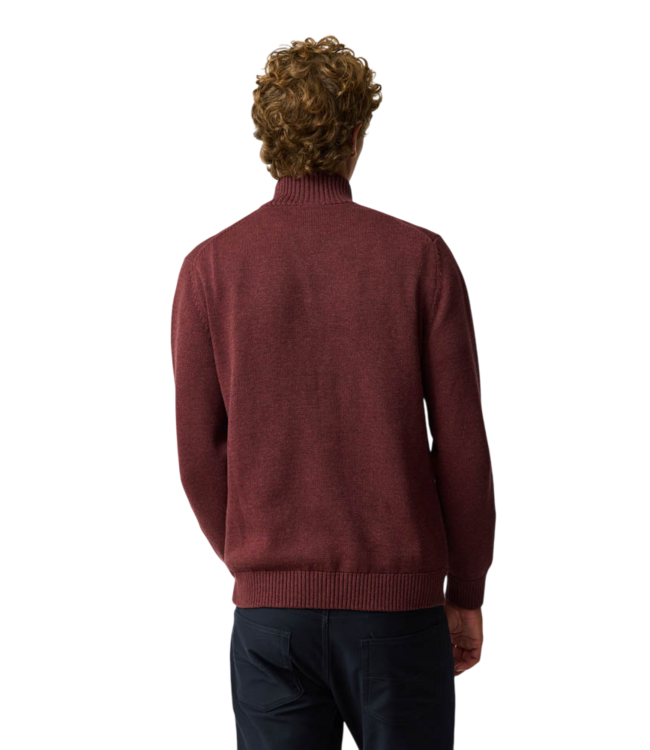 Merrick Bay Knit Quarter-Zip - Flame