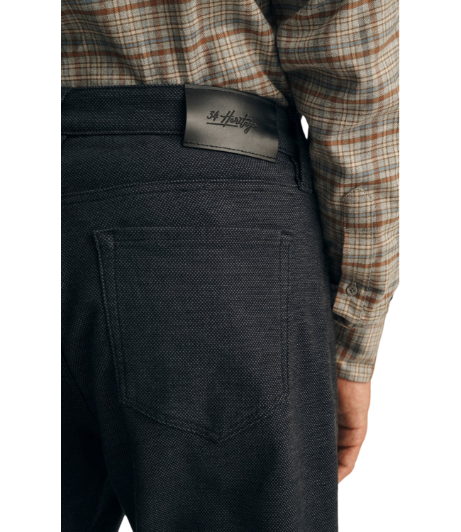 34 Heritage Courage Straight Leg Pants - Navy Nailhead