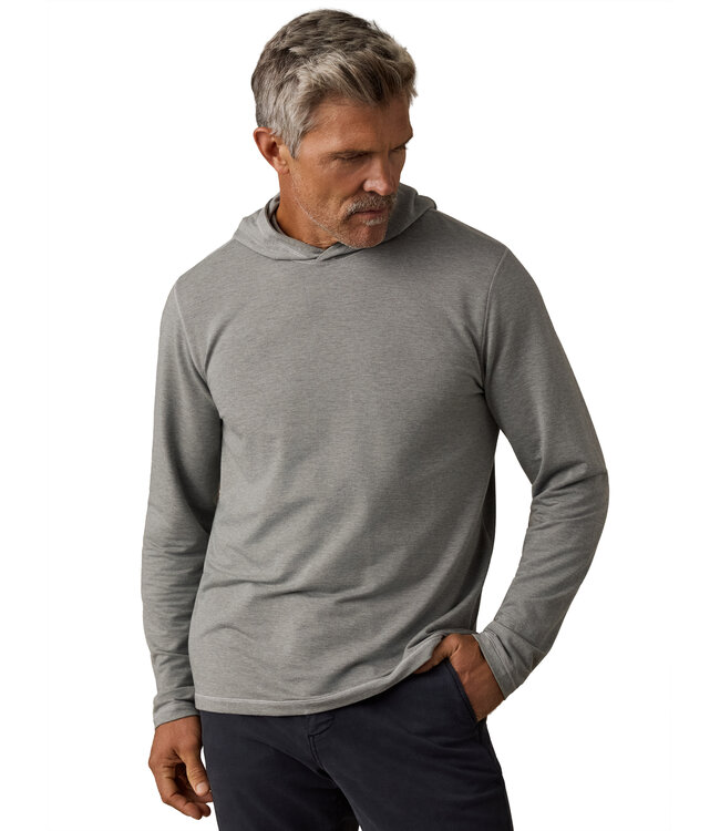 Faherty Movement Popover Hoodie - Field Ivory Feeder