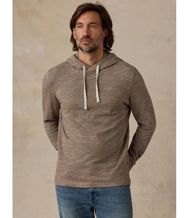 Faherty Men's Sunwashed Organic Slub Hoodie - Timber Rock Feeder