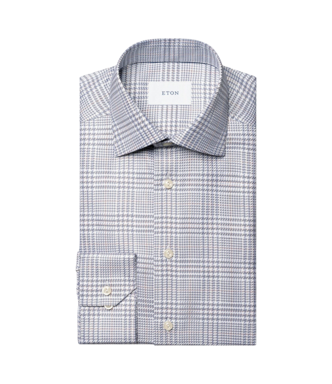 Bold Check King Twill Dress Shirt - Contemporary Fit