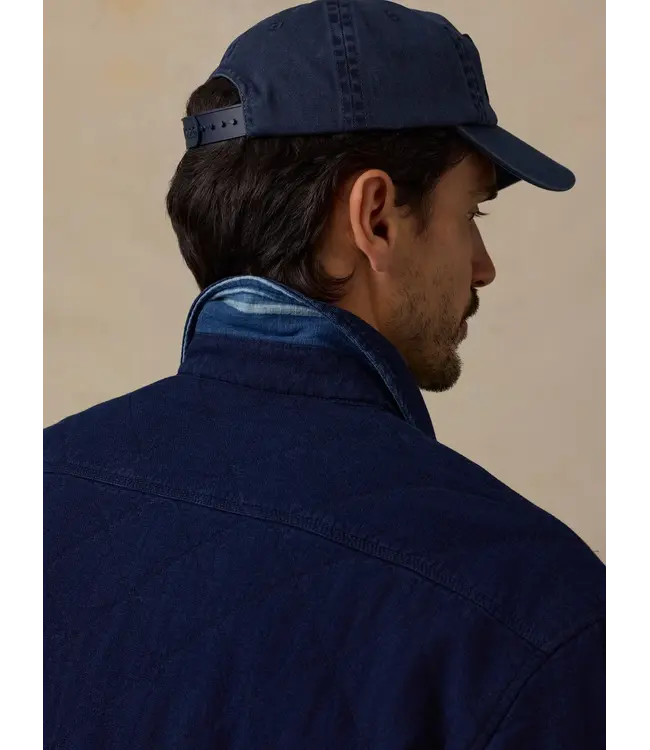Faherty Reversible Bondi Jacket - Shoreview Indigo Wash