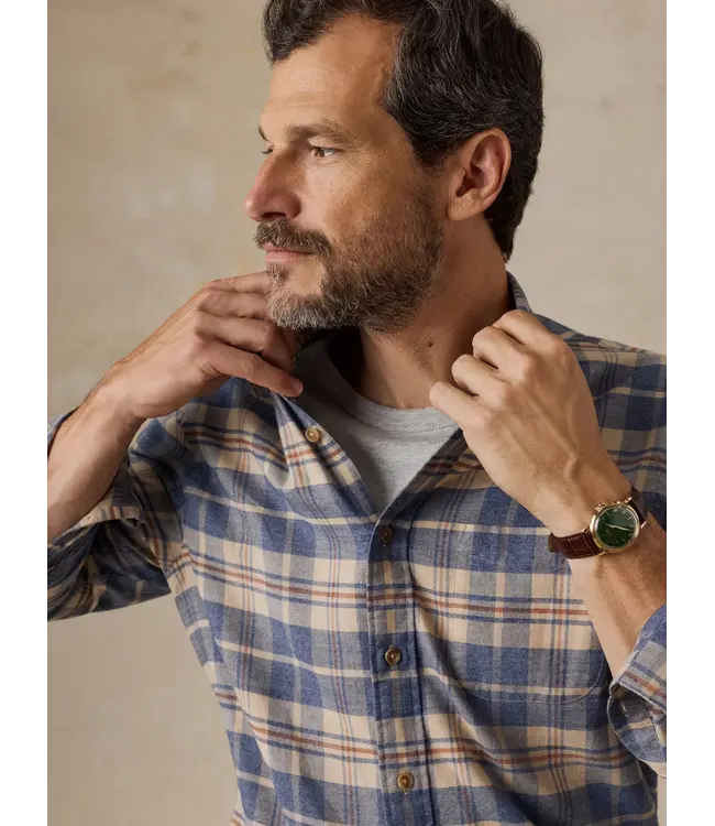 Timberline Brushed Twill Shirt - Moraine Hills Plaid