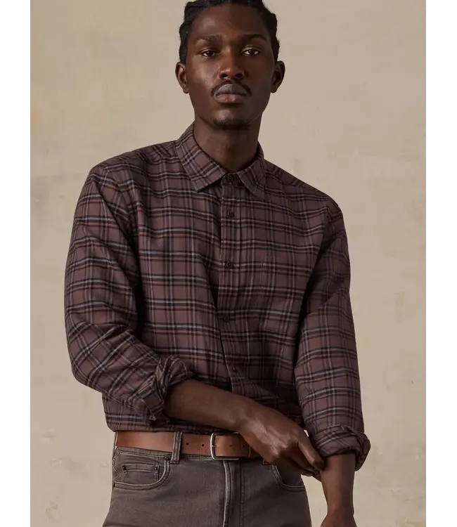 Faherty Timberline Brushed Twill Shirt