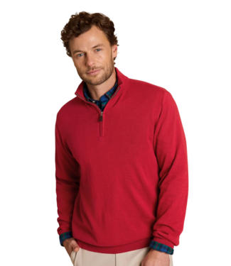 Southern Tide Whitehaven Quarter Zip Sweater
