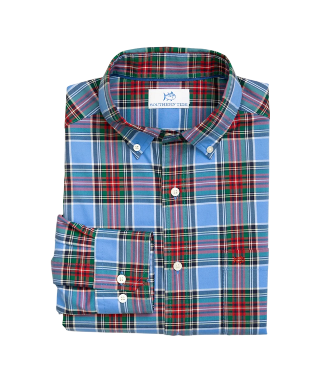Southern Tide Men's Charlton Skipjack Sport Shirt - Ocean Channel