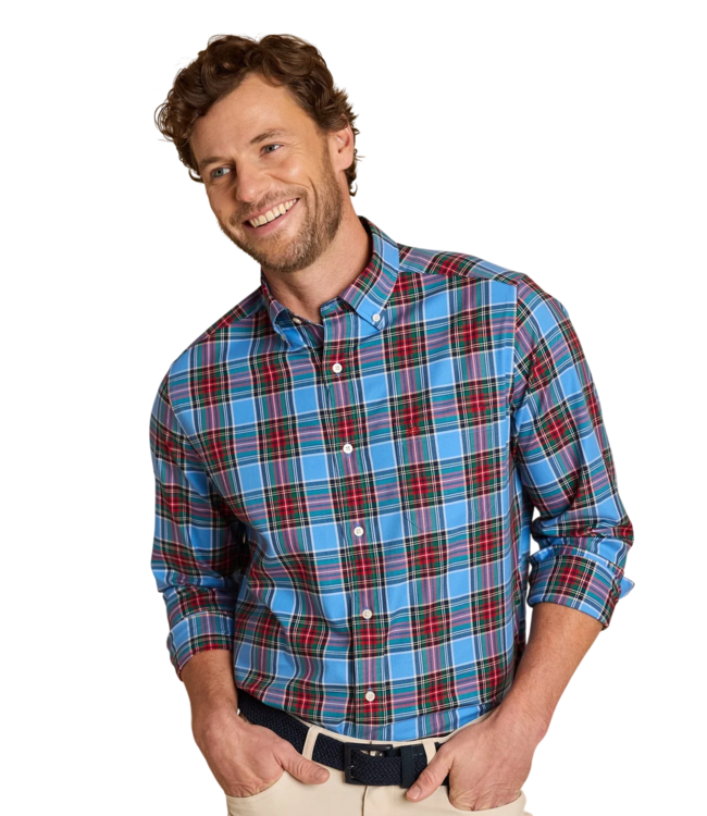 Southern Tide Men's Charlton Skipjack Sport Shirt - Ocean Channel