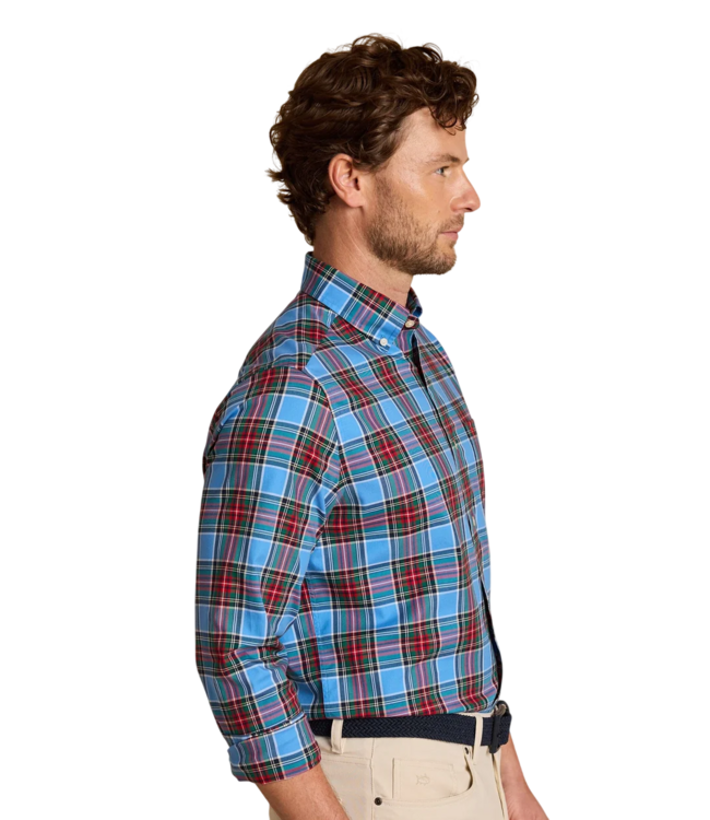 Southern Tide Men's Charlton Skipjack Sport Shirt - Ocean Channel