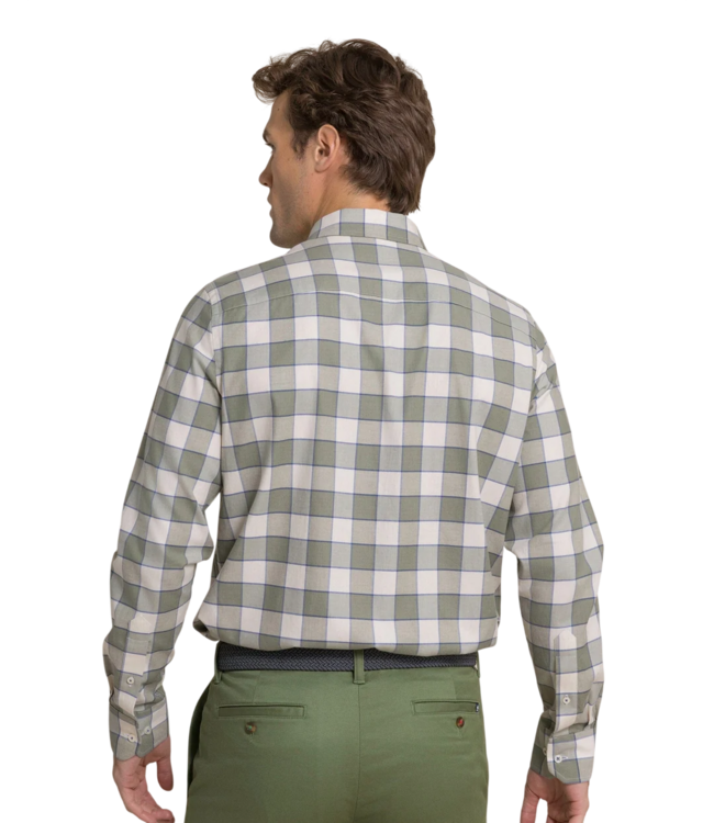 Southern Tide Men's Skipjack Sunny Cove Sport Shirt - Cedar Green