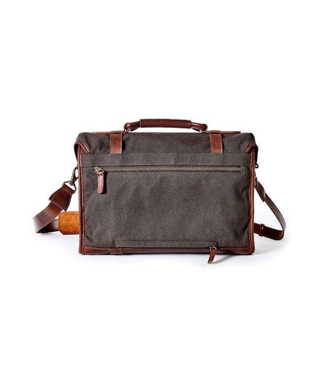 Canvas Messenger Bag - Bark | Tom Beckbe