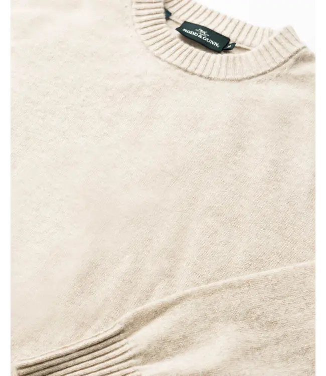 Stewart Island Knit Sweater - Barley | Rodd & Gunn