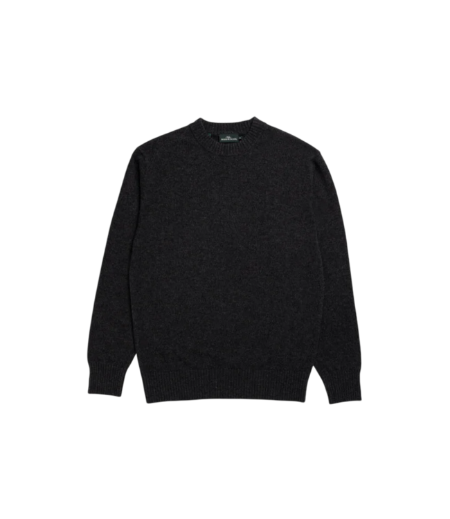 Stewart Island Knit Sweater - Dark Charcoal | Rodd & Gunn
