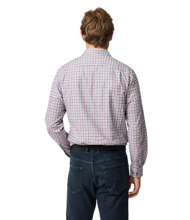 Gledknowe Sports Fit Shirt - Merlot | Rodd & Gunn