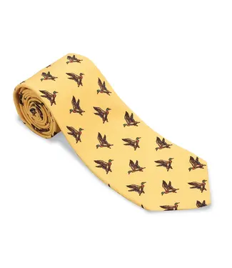 R. Hanauer Butter Caldwell Ducks Necktie