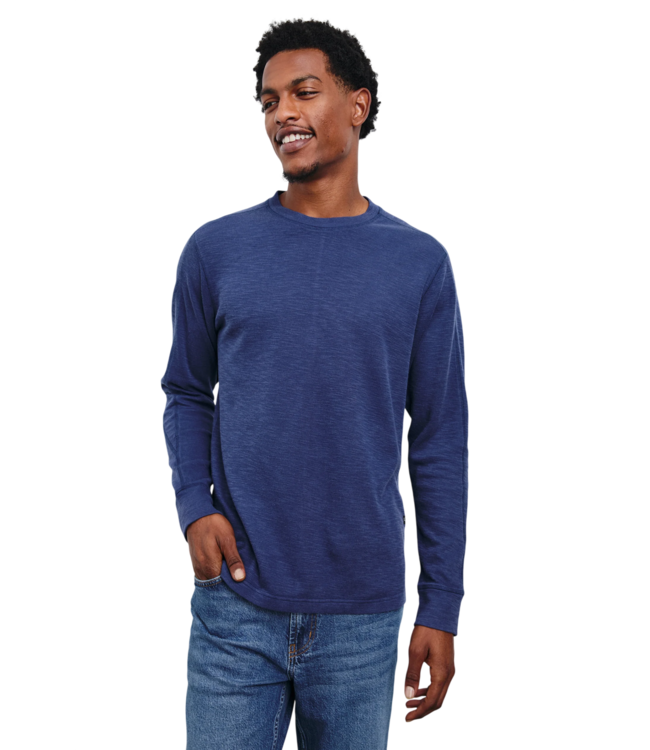 Rheese Long Sleeve Tee - Vintage Indigo | Rails