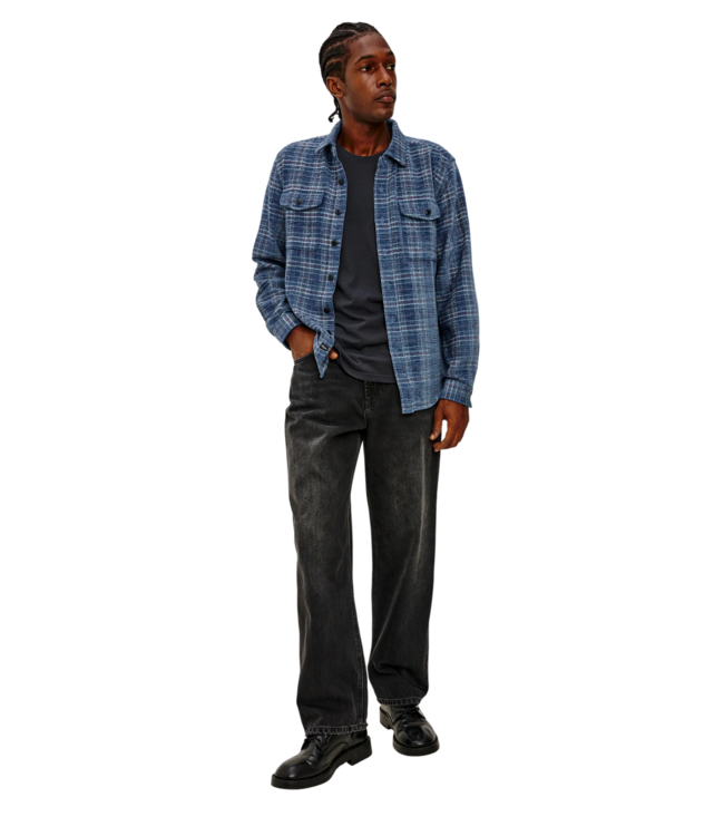 Men's Warren Overshirt - Dark Sky Chenille | Rails