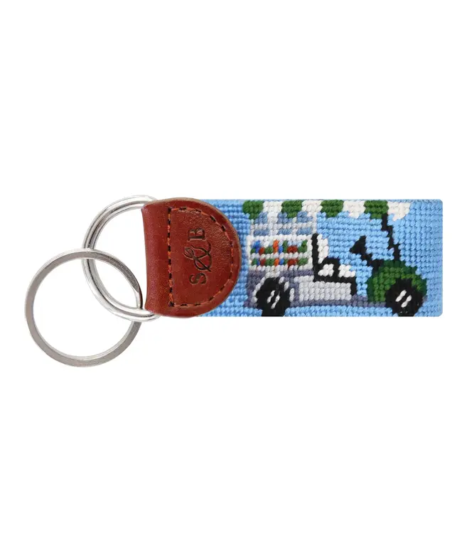Beverage Cart Key Fob - Light Blue | Smathers & Branson