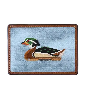 Smathers and Branson Wood Duck Decoy Credit Card Wallet