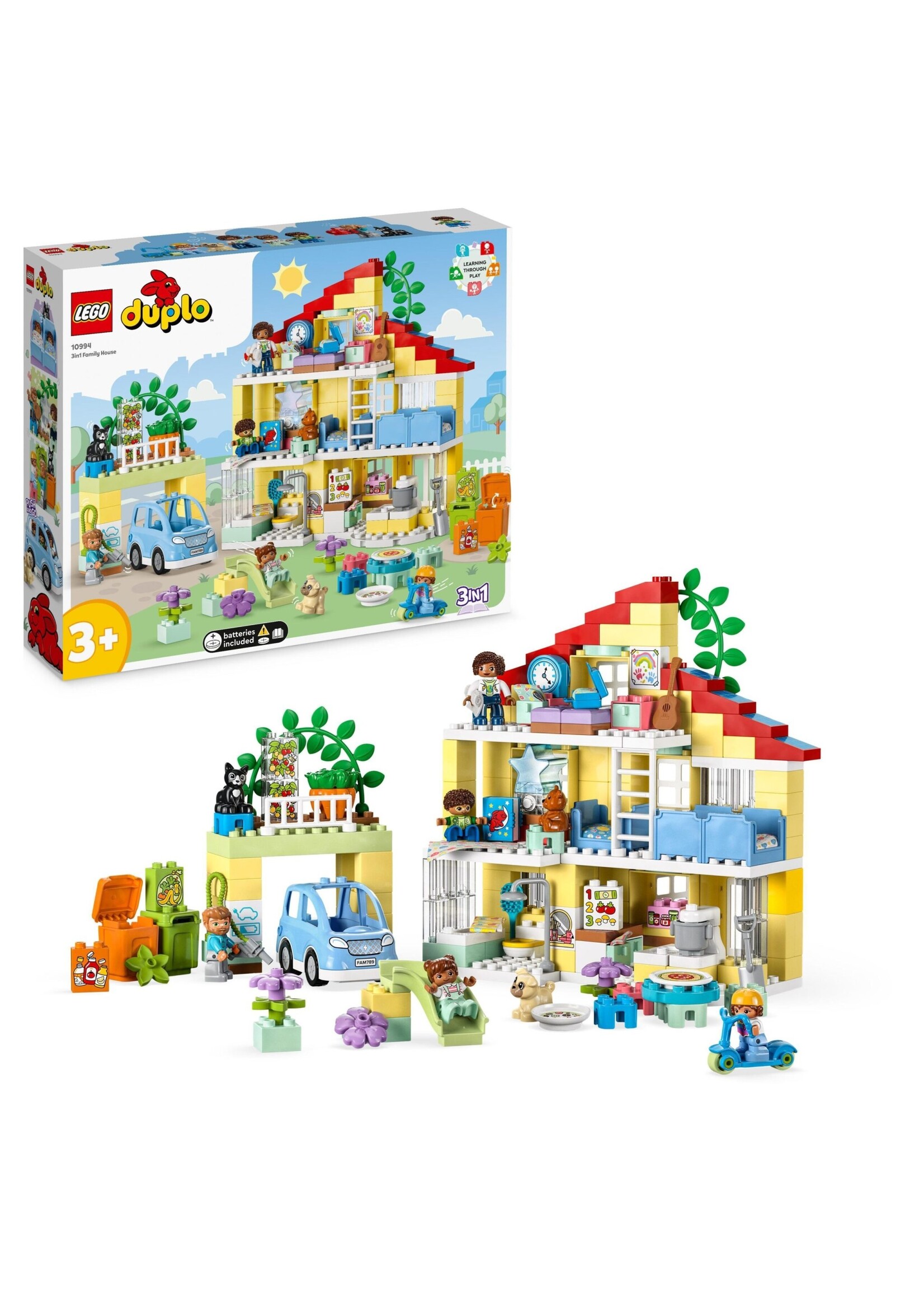 LEGO LEGO DUPLO 3IN1 FAMILY HOUSE