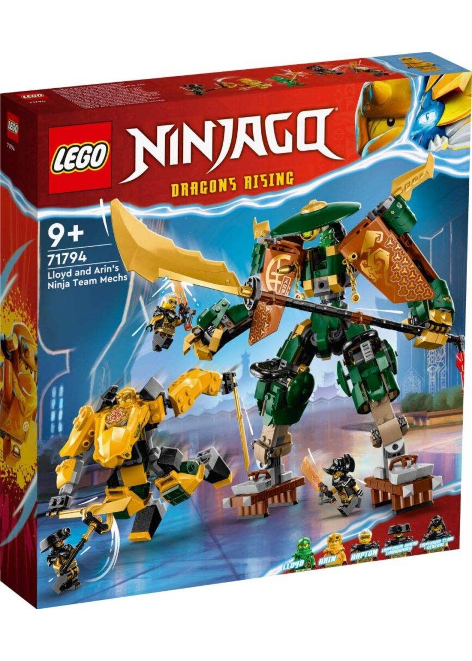LEGO LEGO NINJAGO LLOYD & ARIN'S NINJA TEAM MECHS
