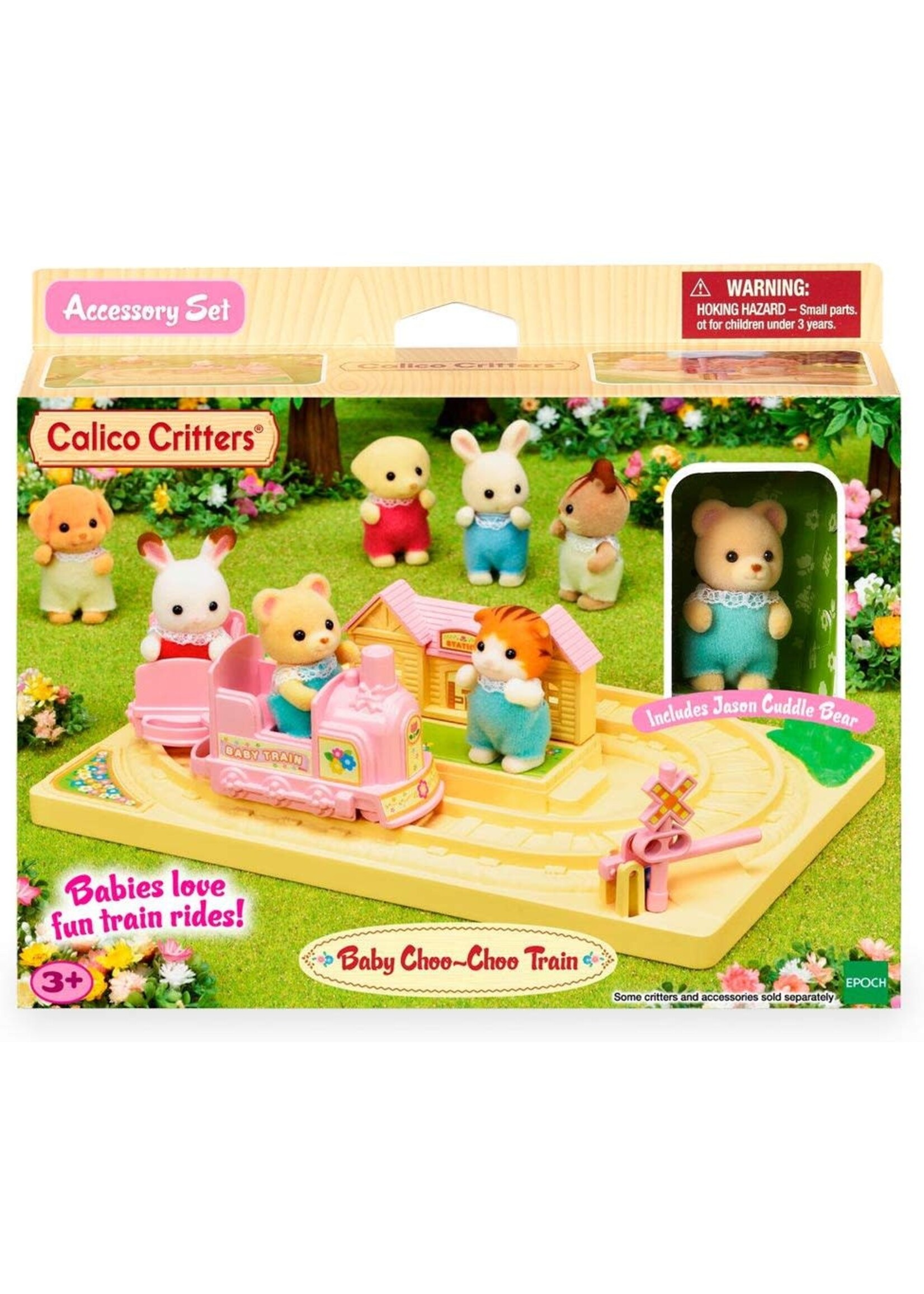 EPOCH (CALICO CRITTER & KIDOOZIE) CC BABY CHOO CHOO TRAIN