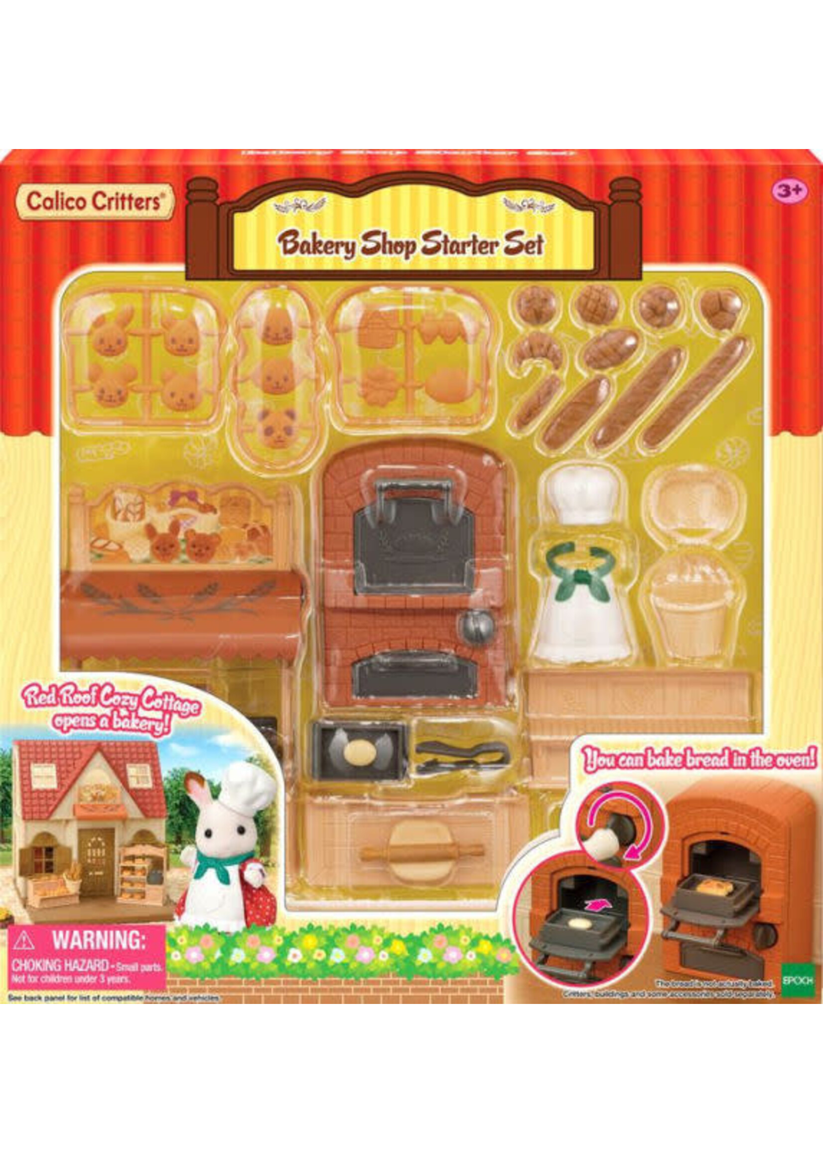 EPOCH (CALICO CRITTER & KIDOOZIE) CC BAKERY SHOP STARTER SET