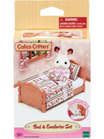 EPOCH (CALICO CRITTER & KIDOOZIE) CC BED AND COMFORTER SET