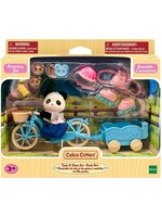 EPOCH (CALICO CRITTER & KIDOOZIE) CC CYCLE & SKATE SET ~ PANDA GIRL