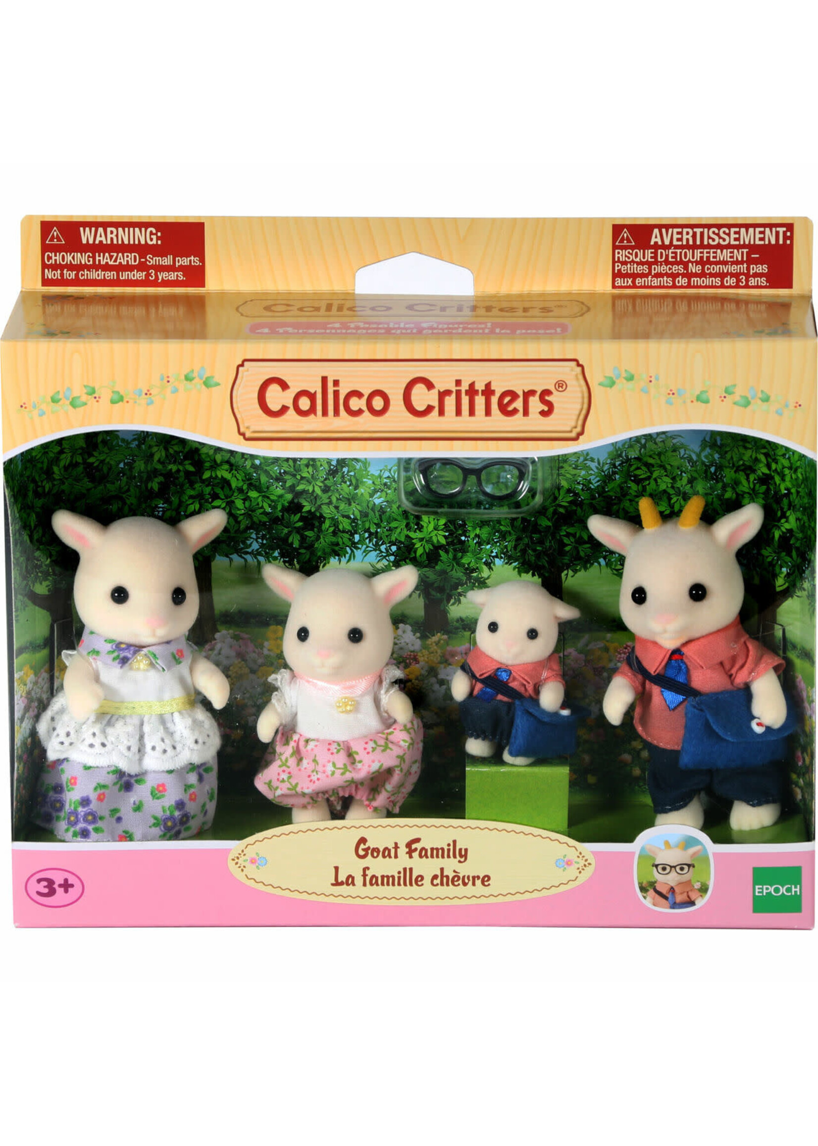 EPOCH (CALICO CRITTER & KIDOOZIE) CC GOAT FAMILY