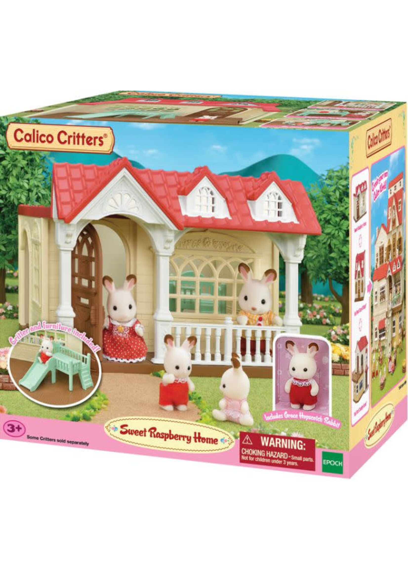 EPOCH (CALICO CRITTER & KIDOOZIE) CC SWEET RASPBERRY HOME