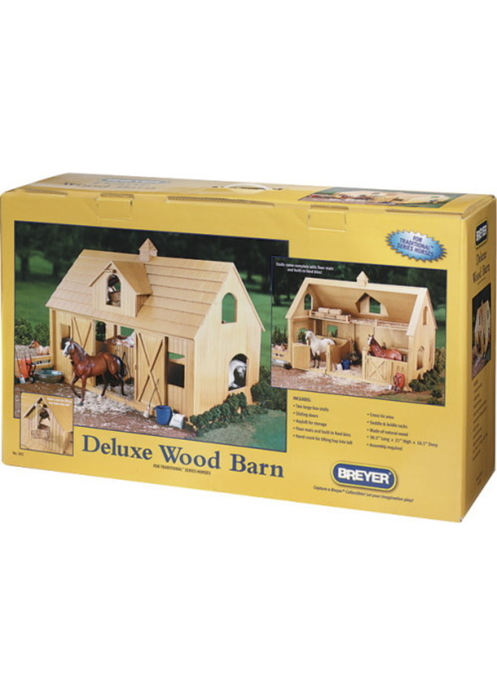 REEVES INTERNATIONAL (BREYER & COLLECTA) BREYER BARN DELUXE WOOD