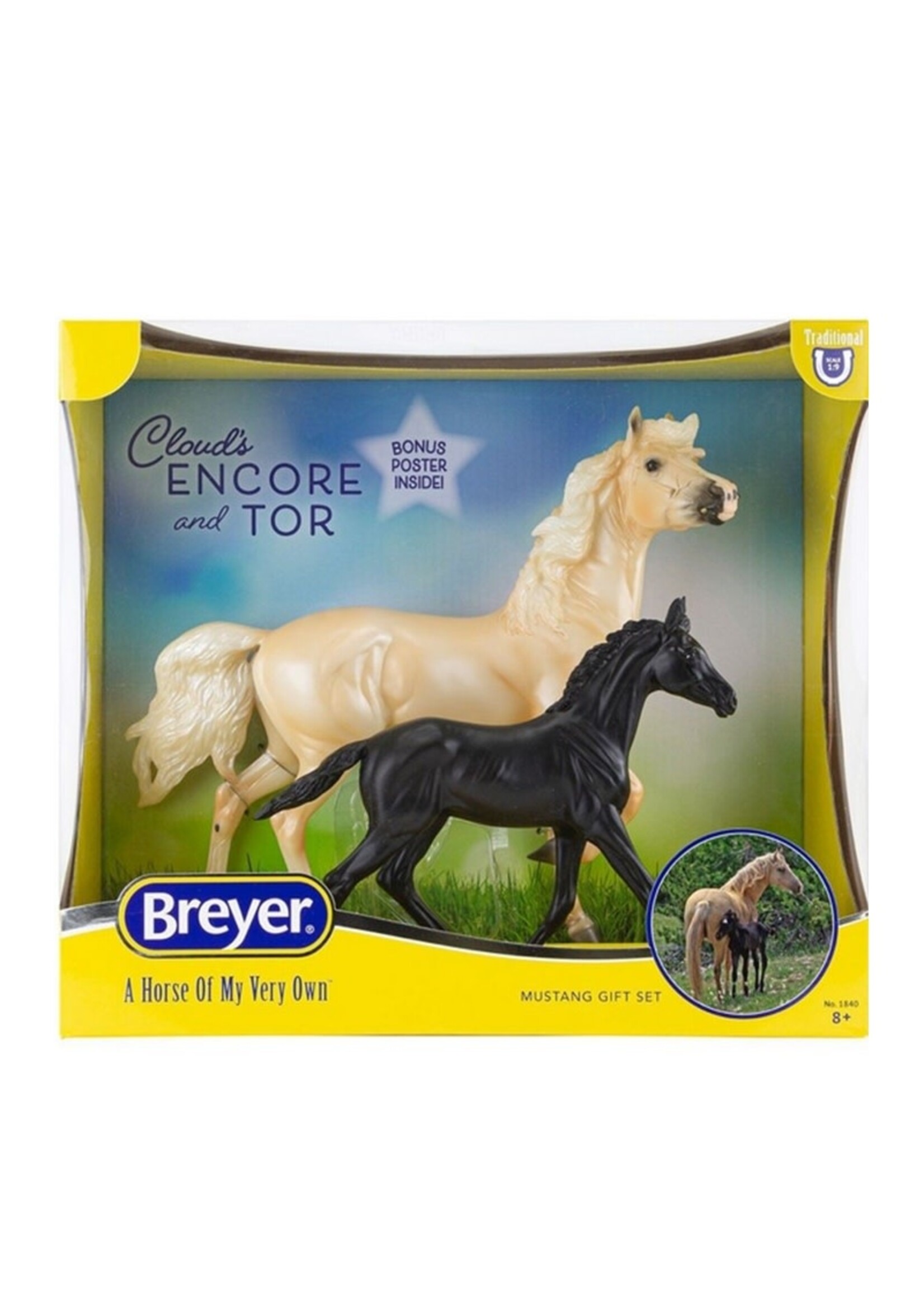 REEVES INTERNATIONAL (BREYER & COLLECTA) BREYER CLOUDS ENCORE AND TOR