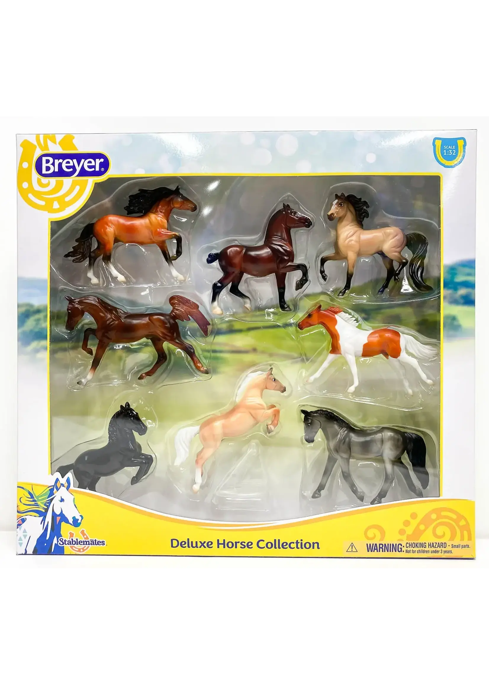 REEVES INTERNATIONAL (BREYER & COLLECTA) BREYER DELUXE HORSE COLLECTION